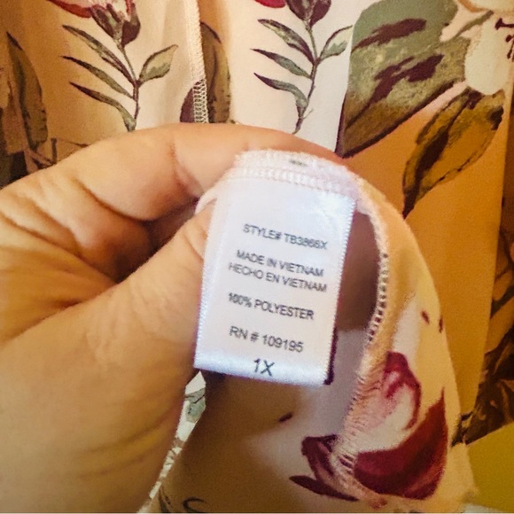 Love J Baby Pink Floral Lightweight Open Front Beach Cardigan Swimsuit Cover Up - Picture 5 of 7